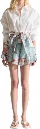 Isla & White Womens Lennon Shirt In White