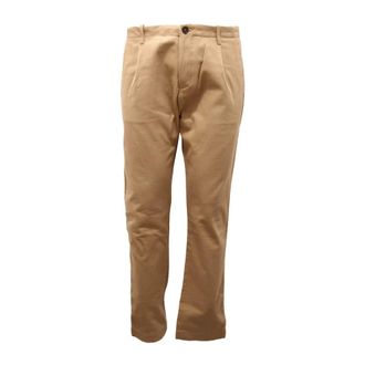 Nine In The Morning Heren, Broeken, Beige, Maat: L Katoen