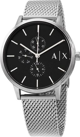 A|X Armani Exchange Quartz Multifunction Black Dial Mens Watch AX2714