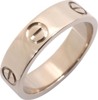 Cartier Silver White Gold (18K) Band Ring (Pre-Owned)