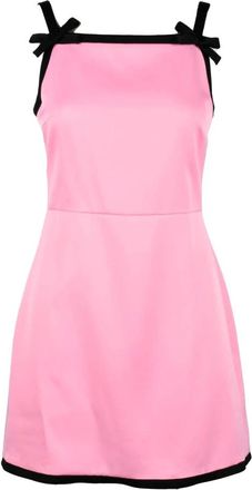 Msgm jurk vrouw - Dames - Korte kleedjes - Roze - S - Kleedjes