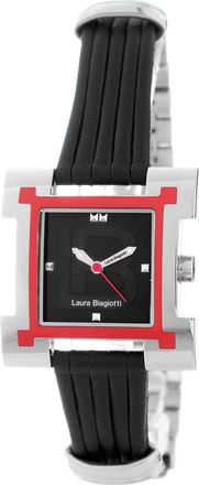 Laura Biagiotti Leather Lining Dress Womens Watch