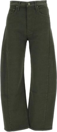 Mother Jeans, Dames, Groen, W26, Denim, Loose-fit Jeans