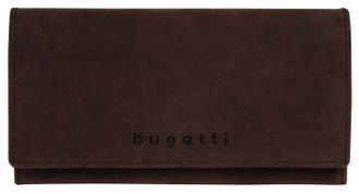 Bugatti Geldb&ouml;rse BUGATTI LUCA, Damen, braun, Leder, unifarben, Kleinlederwaren Geldb&ouml;rse, echt Leder