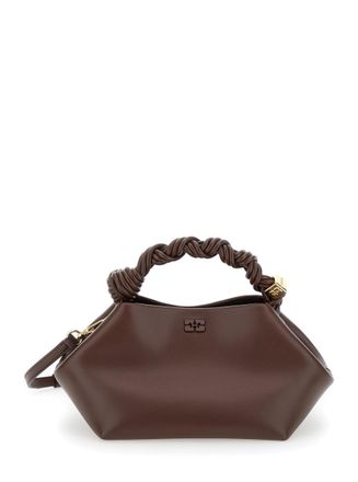 Ganni Brown Bou Small Crossbody Bag