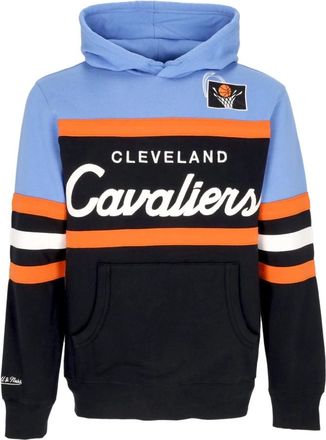 Mitchell & Ness NBA Head Coach Hoodie Cleveland Cavaliers - Heren - Hoodies - Veelkleurig - S - Katoen - Hoodies & sweatvesten