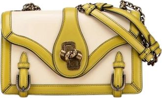 Bottega Veneta Pre-owned Cross Body Bags, female, Multicolor, Size: ONE SIZE Pre-owned Leather Shoulder Bag