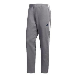 adidas 3-Stripe Collection Dobby Pant Casual Elastic Waistband Sports Long Pants Gray FL2918