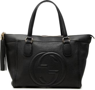Gucci Pre-owned Gucci Small Calfskin Soho Working Tote Ladies USW428NBMJYPHC13