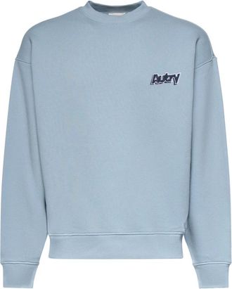 Autry Sweatshirt met ronde hals - Heren - Sweatshirts - Blauw - S - Katoen - Hoodies & sweatvesten