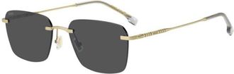 BOSS 1925/F/S Asian Fit AOZ/IR Mens Sunglasses Size 57
