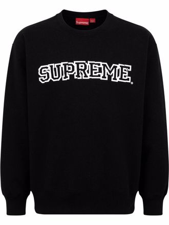 SUPREME Felpa girocollo - Nero