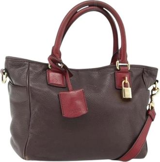 Loewe Pre-owned Handbags, female, Brown, Size: ONE SIZE Pre-owned Hand Bag