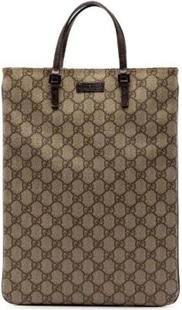 Gucci Pre-owned Tote Bags, female, Beige, Size: ONE SIZE Pre-owned Plastic Tote Bag