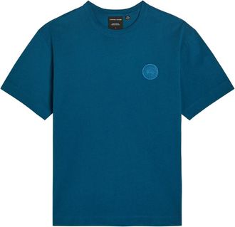 Canada Goose Gladstone Logo Cotton T-shirt - Dark Blue - Xxl