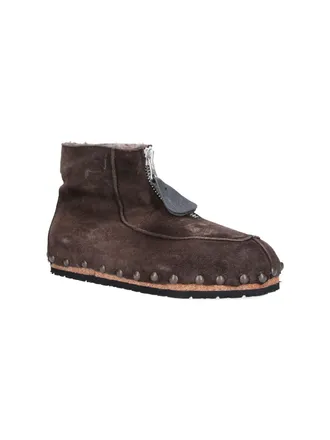 Magliano Mens Boots Brown Suede Leather