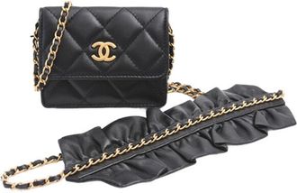 Chanel Leather Card Case (Pre-Owned)