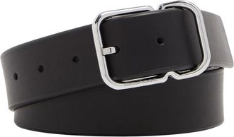 Piquadro Accessoires, Heren, Zwart, ONE Size, Leer, Leren Riem
