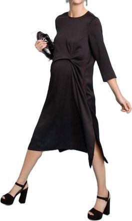 Hatch Maternity The Lauren Dress In Black