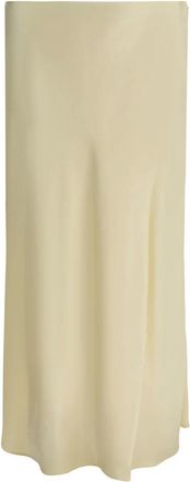 Khaite Dames, Rokken, Geel, Maat: S Satijn