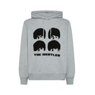 Sun 68 Hoodies & sweatvesten, Heren, Grijs, L, Katoen, The Beatles Hoodie