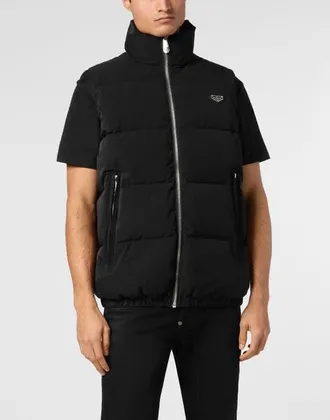 Philipp Plein Down Vest Men in Black at Nordstrom, Size Xxx-Large