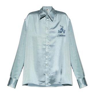 Avavav Shirts, female, Blue, Size: XL Logo Shirt