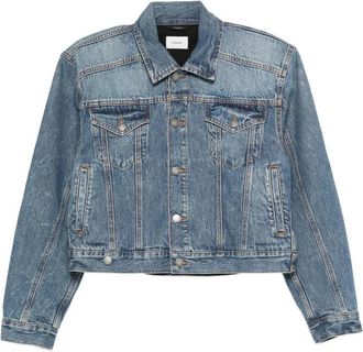 Haikure Button-fastening Denim Jacket