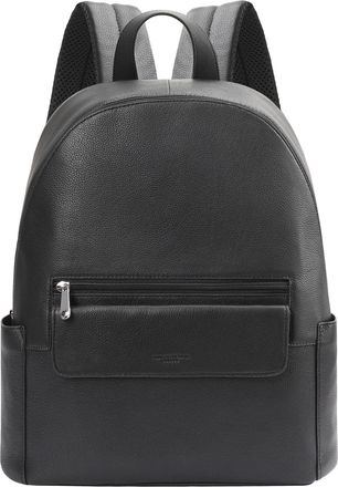 Paul Costelloe Mens Siran Leather Backpack - Black - One Size