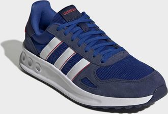 adidas Sneaker ADIDAS SPORTSWEAR RUN 84, Herren, Gr. 42,5, royal blau, ftwr wei&szlig;, dunkelblau, Leder, Synthetik, Textil, Schuhe Sneaker, inspiriert vom Design