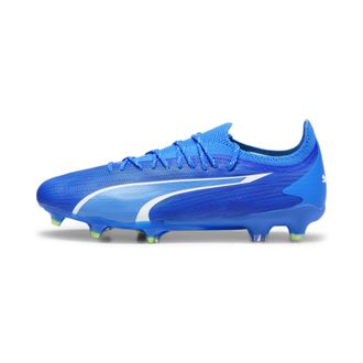 Puma Mens ULTRA ULTIMATE FG/AG Football Boots - Blue - Size UK 10.5