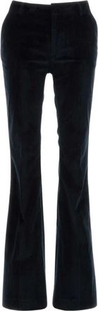 Pantaloni Torino Elsa Flared Pant - Dames - Wijde Broeken - Blauw - XL - Broeken