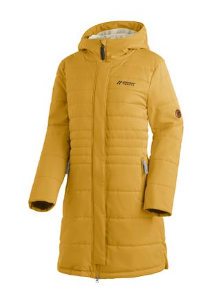 Maier Sports Winterjacke MAIER SPORTS LAERKE 2.0, Damen, Gr. 36, gelb (sonnengelb), 100% Polyester, regular fit, Jacken Winterjacke, Damen Mantel, atmungsaktiver W