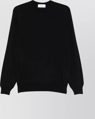 Lardini wool crew neck sweater