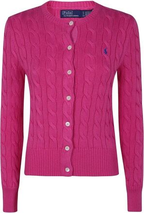 Polo Ralph Lauren Cardigan - Dames - Vesten - Roze - XS - Truien & Vesten