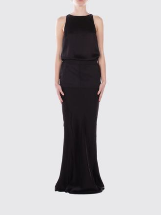 Dondup Long Satin Dress