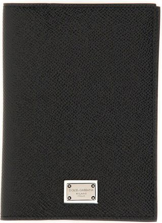 Dolce & Gabbana Leather Passport Holder