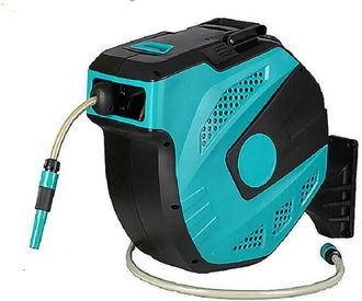 Trade Shop Trade Shop - Avvolgitubo Acqua Con Avvolgitore Avvolgi Tubo Automatico 15 Mt 15 Metri