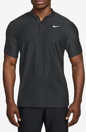 Nike Victory Henley Golf Polo in Black/White at Nordstrom Rack, Size Xx-Large