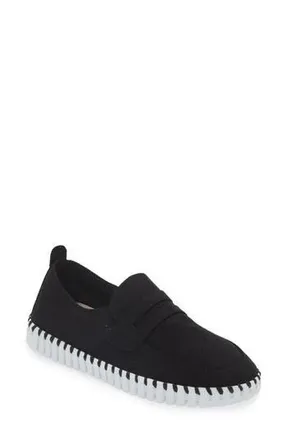Ilse Jacobsen Tulipu Penny Loafer in Black at Nordstrom Rack, Size 11Us / 41Eu