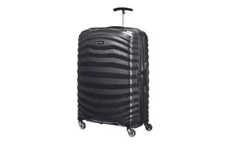 Samsonite Koffer SAMSONITE Lite Shock Spinner, Damen, Gr. B/H/T: 47cm x 69cm x 29cm, schwarz, Polypropylen, Koffer Koffer