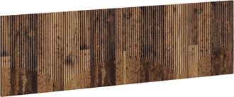 vidaXL Cabecero Montada En La Pared Hoorn Madera Envejecida Vidaxl