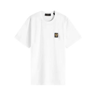 Belstaff Tops, Heren, Wit, 3Xl, Katoen, T-shirts