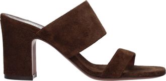 PARIS TEXAS Leather Platform Womens Sandals