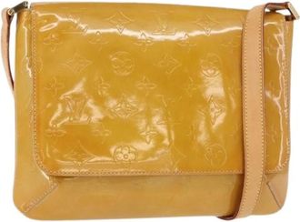 Louis Vuitton Pre-owned Cross Body Bag - Dames - Vintage Schoudertas - Beige - ONE Size - Leer - Vintage