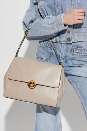 Furla Shoulder Bag Domus Medium, Womens, Grey