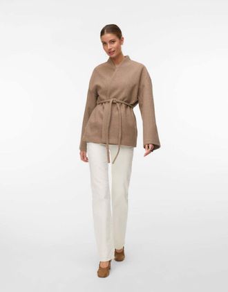 Vero Moda Giacca color fungo-Grigio