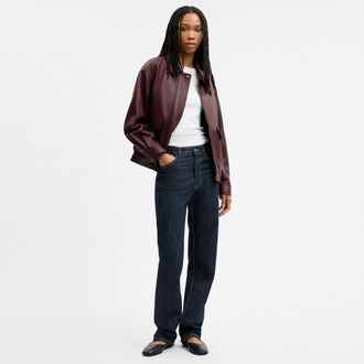 Coach Leather Pilot Jacket