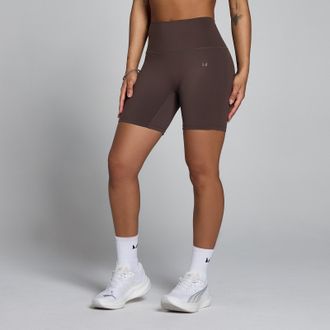 MyProtein Short de cintura alta Tempo para mujer de MP - Chocolate - XS