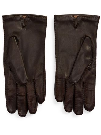 Ralph Lauren Purple Label Guanti in pelle - Marrone